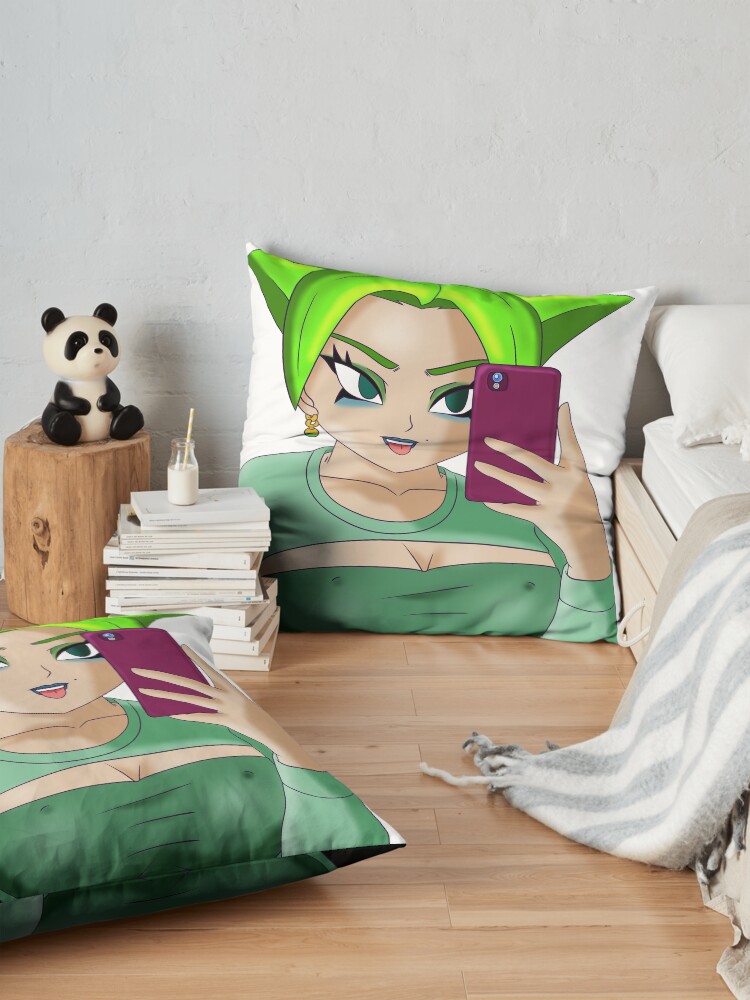 Smile Throw Pillow - Image 2