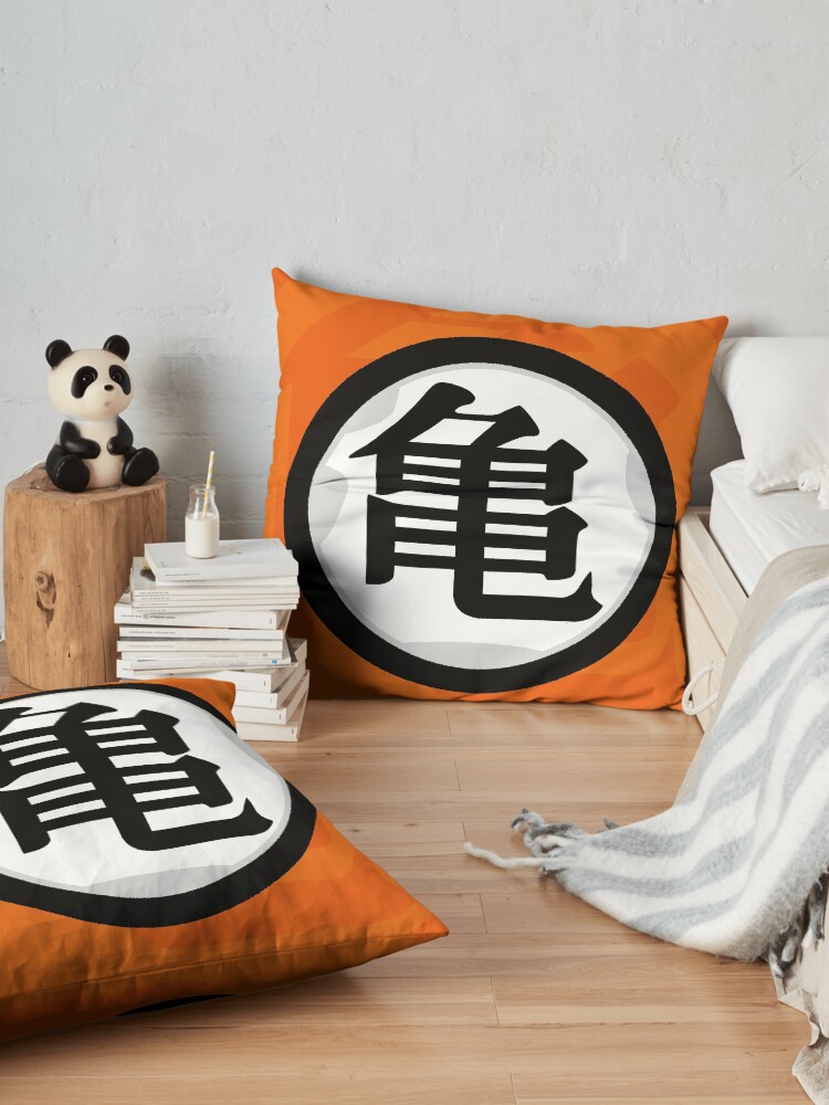 Dbz Master Roshi Kanji Throw Pillow - Image 2