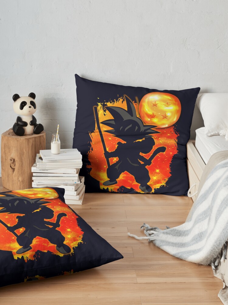 Dragon Ball Son Goku Collection Throw Pillow - Image 2