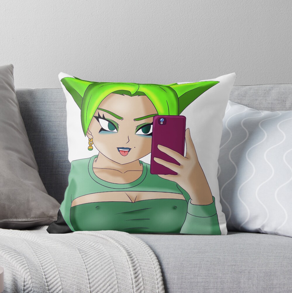 Smile Throw Pillow