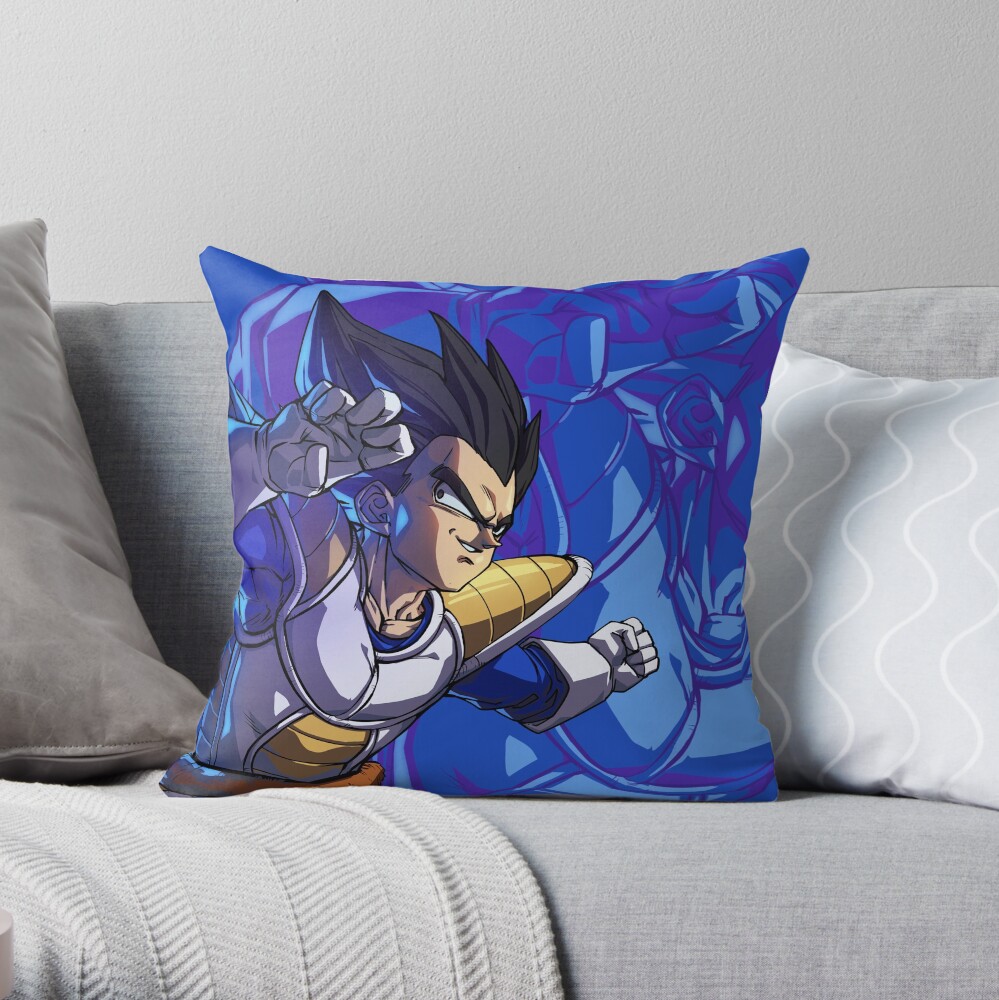 Base Vegeta Throw Pillow