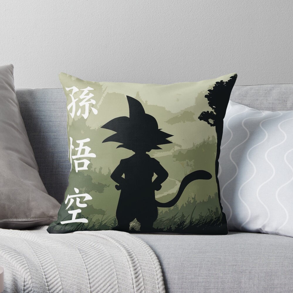 Goku Throw Pillow