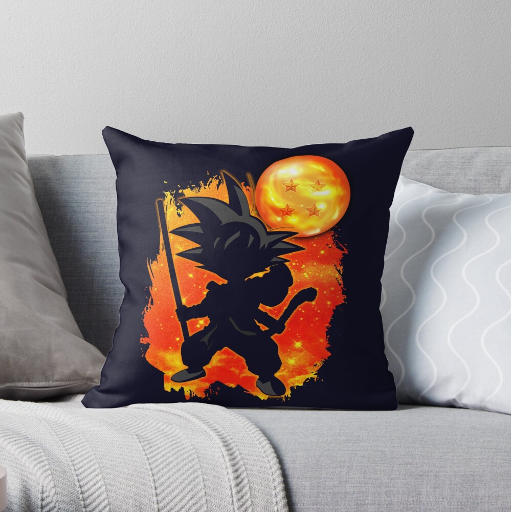 Dragon Ball Son Goku Collection Throw Pillow