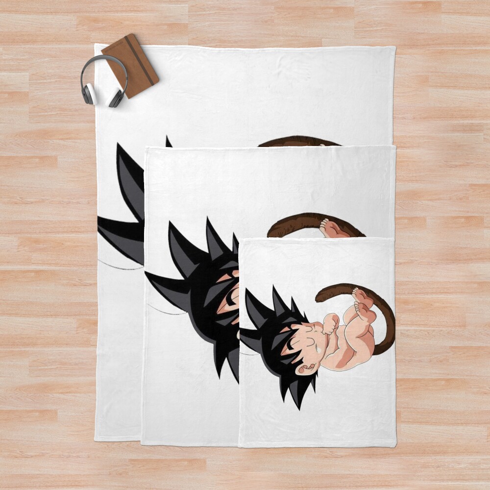 Baby Saiyan Throw Blanket - Image 3