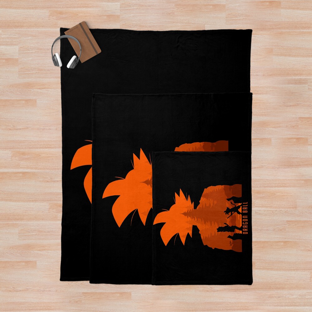 Goku Dragon Ball Throw Blanket - Image 3