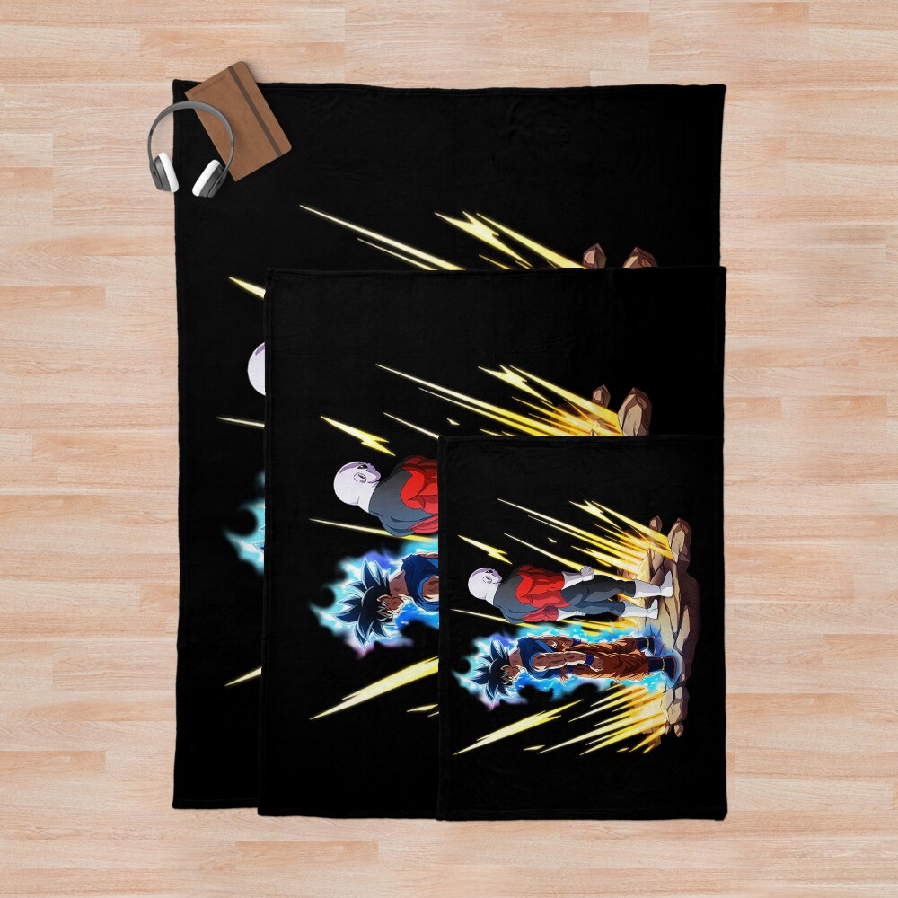 Goku Dragon Ball Wiki Throw Blanket - Image 3