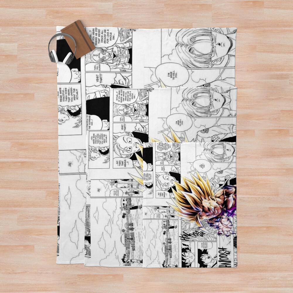 Gohan Throw Blanket - Image 3