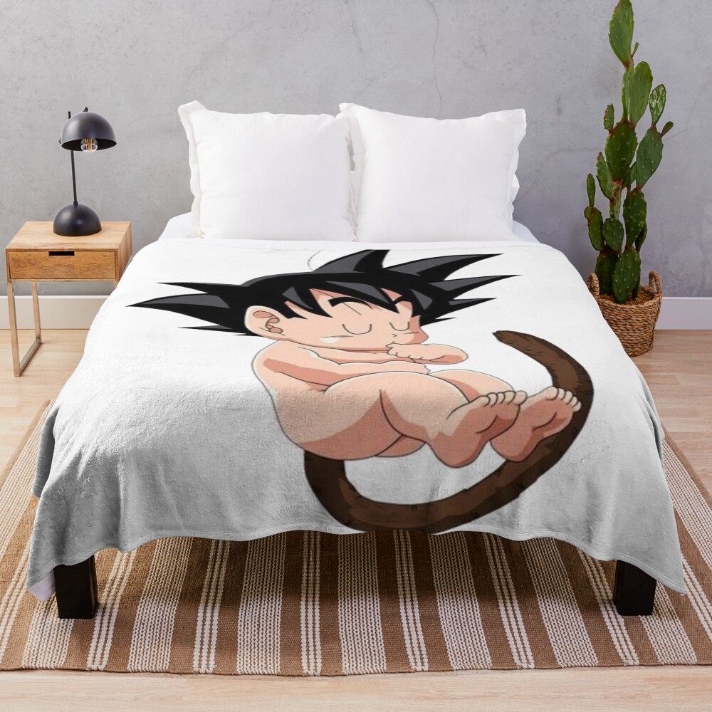 Baby Saiyan Throw Blanket