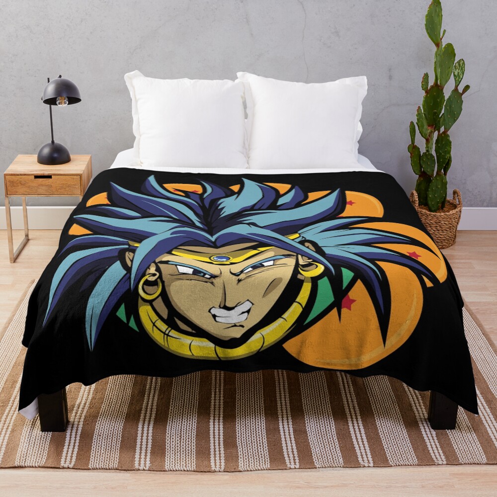 Dragon Ball Wiki Throw Blanket