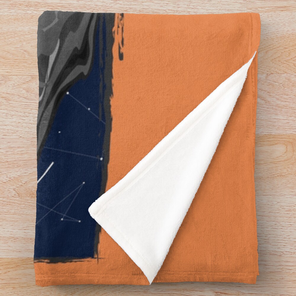 Goku Ultra Instinct Harmony Skyfall Dragon Ball Throw Blanket - Image 2