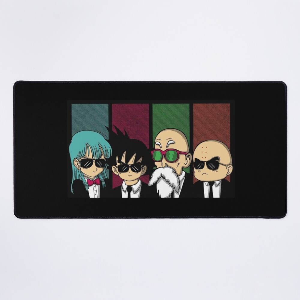 Cute Goku In Black Dragon Ball Mouse Pad