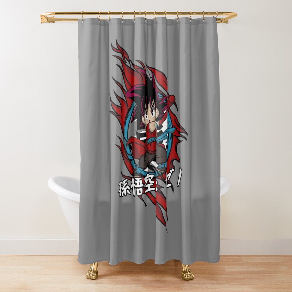 Goku Dragon Ball Shower Curtain
