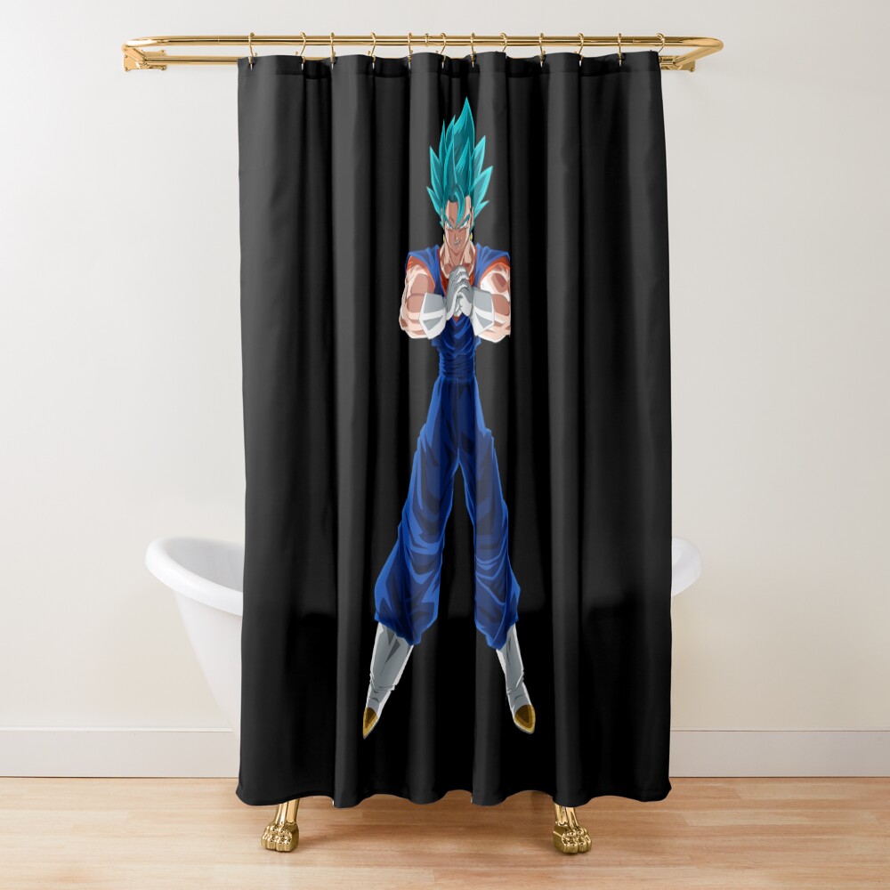 Vegeta Dragon Ball Shower Curtain