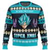 A Very Saiyan Christmas DBZ PC men sweatshirt FRONT mockup - Dragon Ball UK Shop