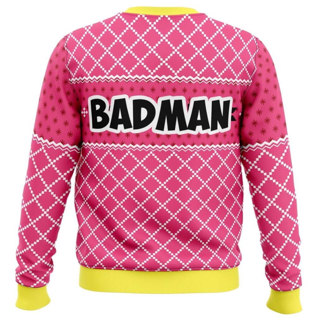 Vegeta Badman Dragon Ball Ugly Christmas Sweater - Image 3