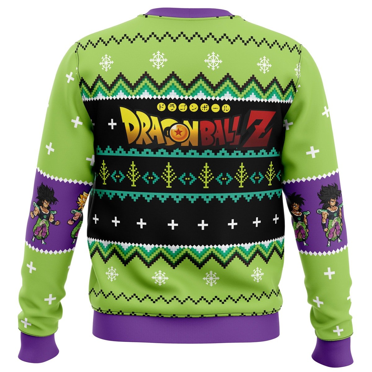 Broly Dragon Ball Ugly Christmas Sweater - Image 3