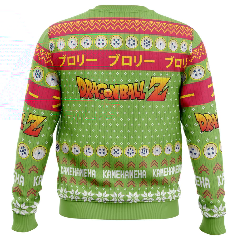 Christmas Broly Dragon Ball Ugly Christmas Sweater - Image 5
