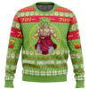 Christmas Broly Dragon Ball Z men sweatshirt FRONT mockup - Dragon Ball UK Shop