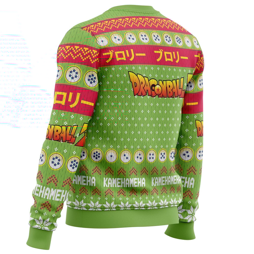Christmas Broly Dragon Ball Ugly Christmas Sweater - Image 4