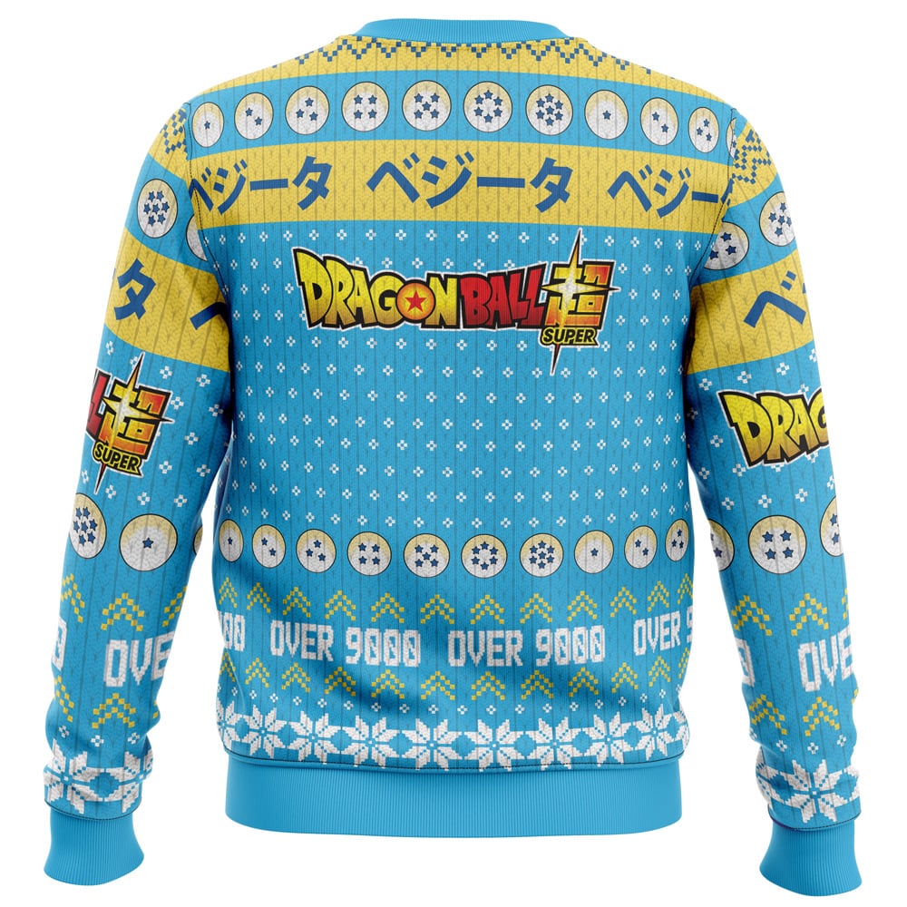 Christmas Vegeta Dragon Ball Ugly Christmas Sweater - Image 5
