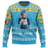 Christmas Vegeta Dragon Ball Z men sweatshirt FRONT mockup 1 - Dragon Ball UK Shop