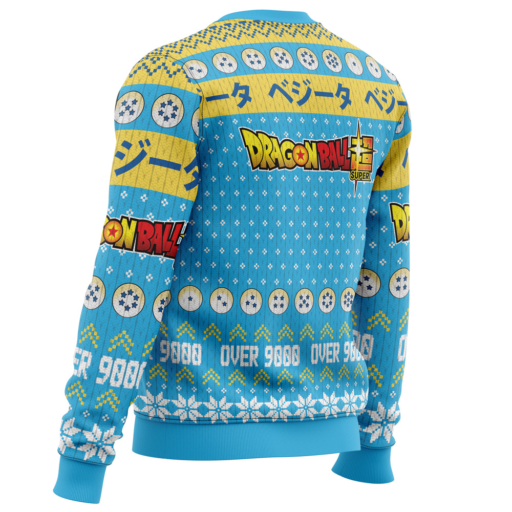 Christmas Vegeta Dragon Ball Ugly Christmas Sweater - Image 4