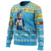 Christmas Vegeta Dragon Ball Z men sweatshirt SIDE FRONT mockup 1 - Dragon Ball UK Shop