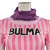 DRAGON Bulma Cosplay Costumes Female Anime Character Uniform Rosa Gestreiftes Kleid Halloween Carnival Costumes 4 - Dragon Ball UK Shop