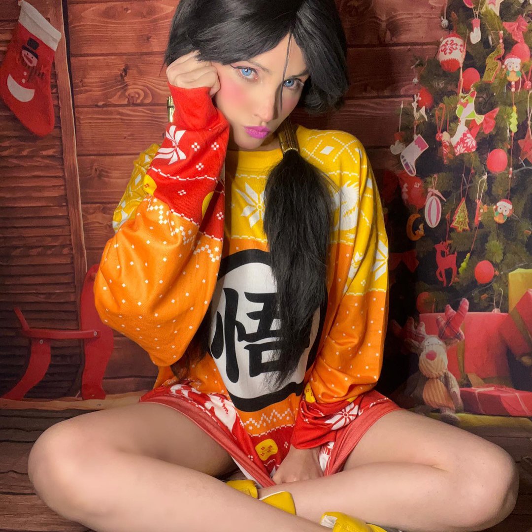 Dragon Ball Goku Christmas Ugly Christmas Sweater - Image 4
