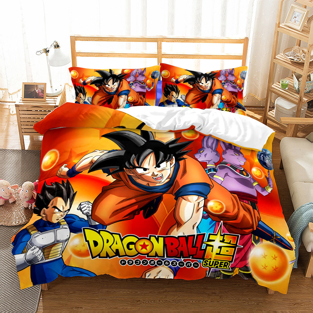 Dragon Ball Son Goku And Vegeta Bedding Set