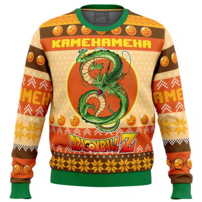 Kamehameha DBZ PC men sweatshirt FRONT mockup - Dragon Ball UK Shop