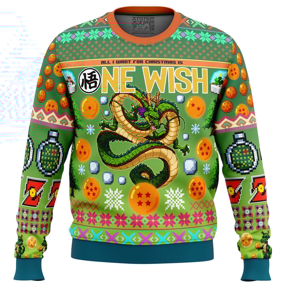 Shenron Dragon Ball Ugly Christmas Sweater